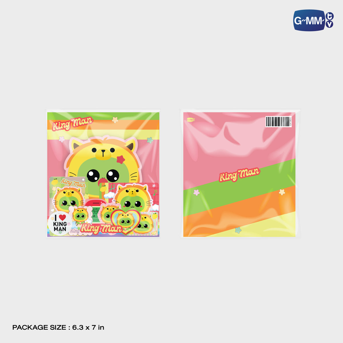 KING MAN STICKER SET | POP UP STORE HK OCT 2026