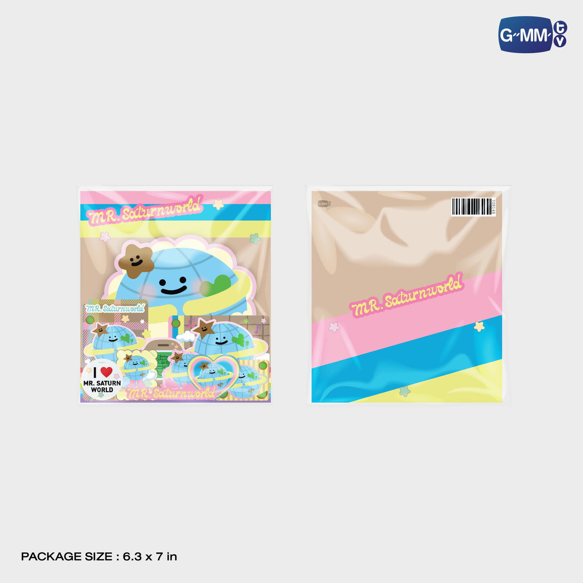 MR. SATURNWORLD STICKER SET | POP UP STORE HK OCT 2026