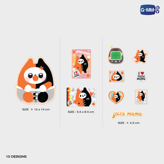 YUZU MUMU STICKER SET | POP UP STORE HK OCT 2026