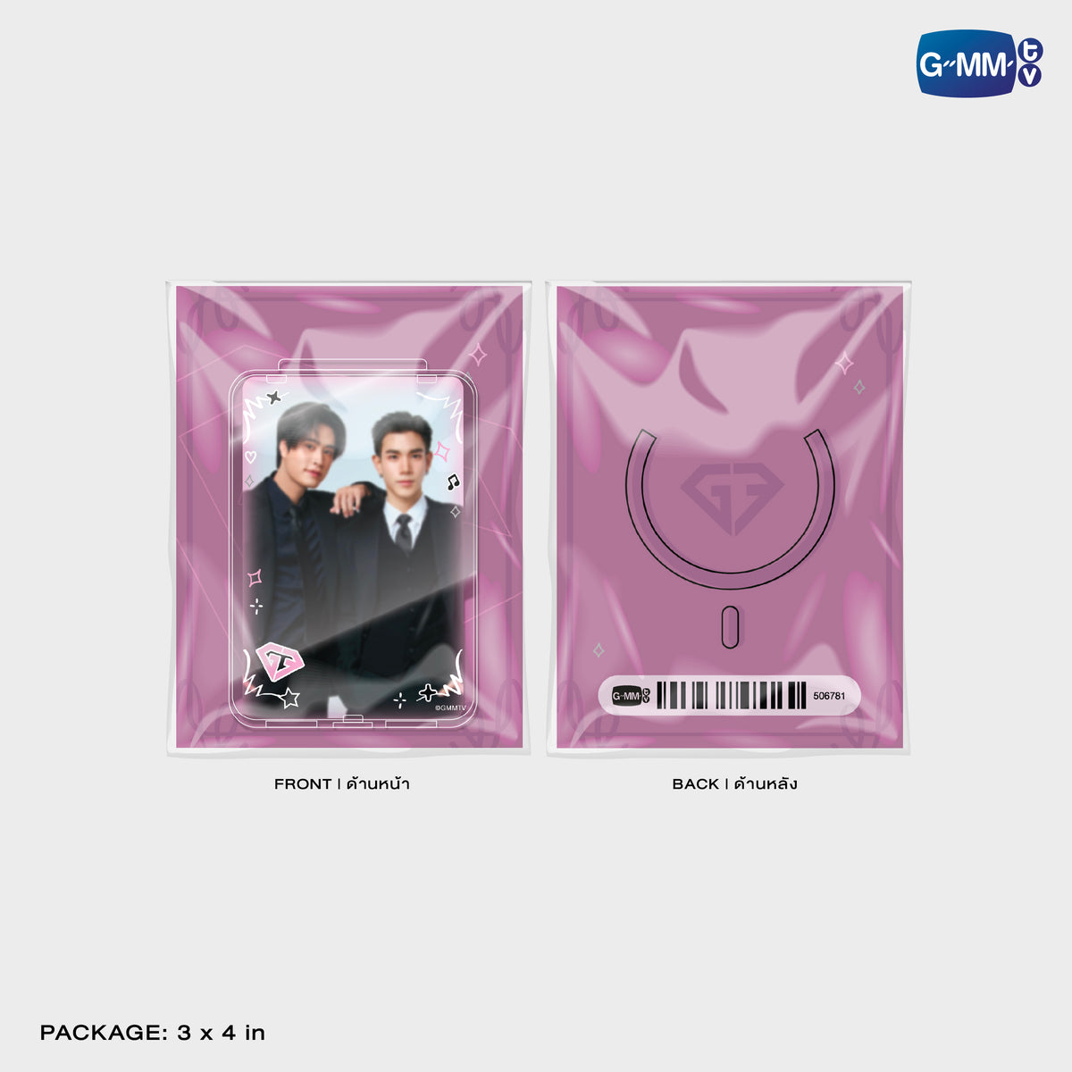 GEMINIFOURTH ACRYLIC MAGNETIC CARD HOLDER | TAIPEI POP UP STORE JUN 2026