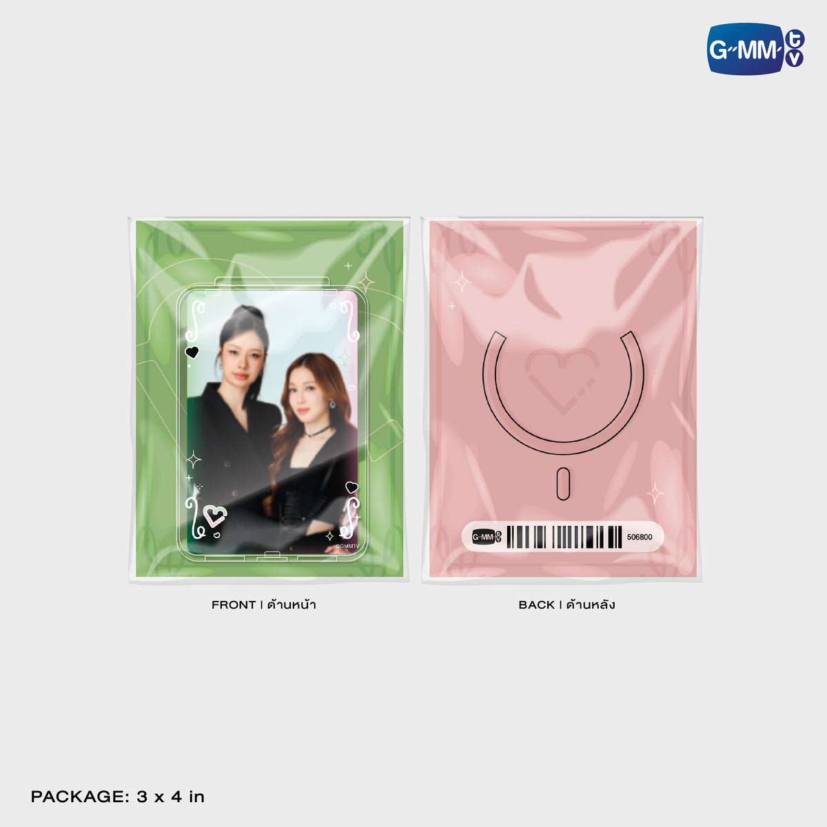 MILKLOVE ACRYLIC MAGNETIC CARD HOLDER | TAIPEI POP UP STORE JUN 2026