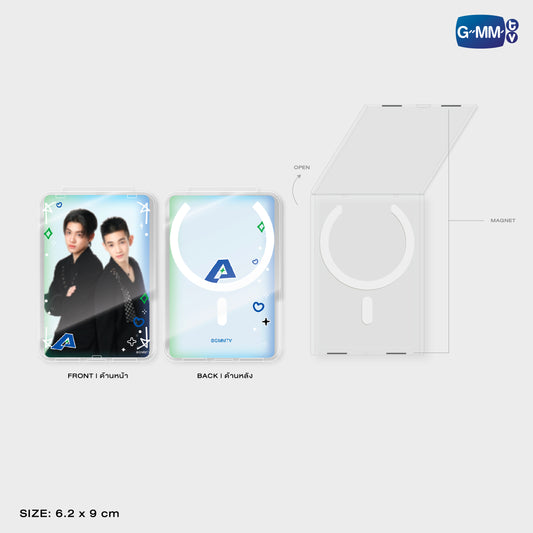 ALMONDPROGRESS ACRYLIC MAGNETIC CARD HOLDER | TAIPEI POP UP STORE JUN 2026