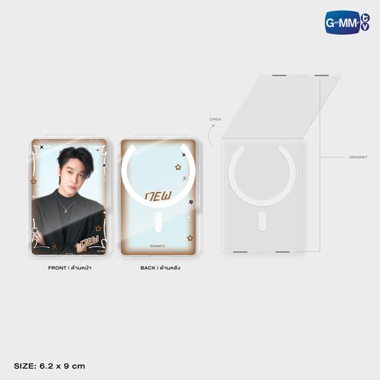 DEW ACRYLIC MAGNETIC CARD HOLDER | TAIPEI POP UP STORE JUN 2026