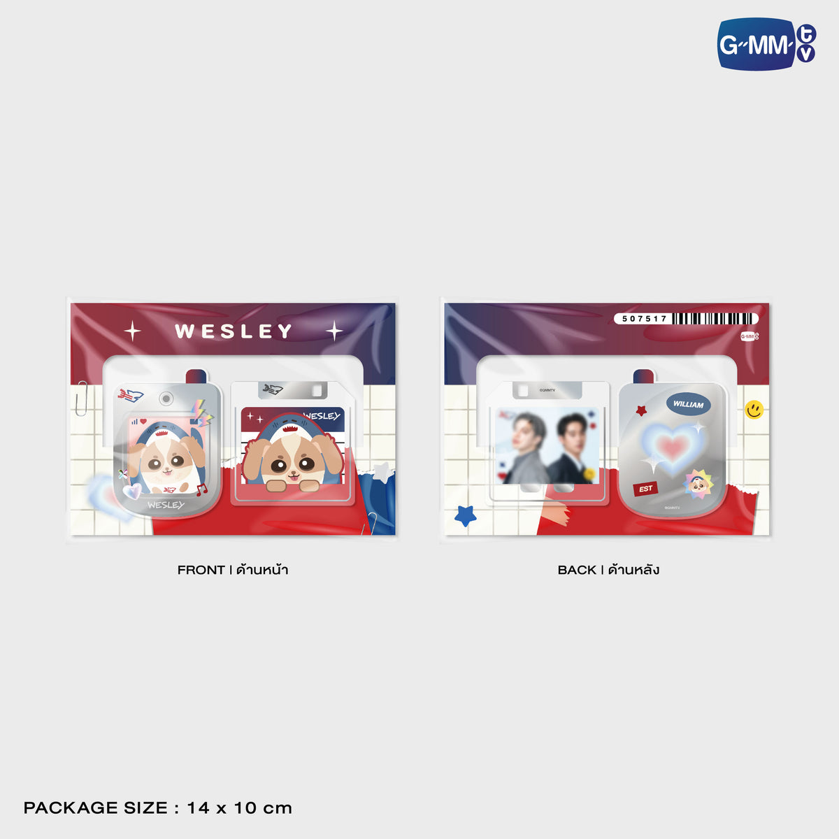 WESLEY ACRYLIC CLIP | POP UP STORE HK OCT 2026