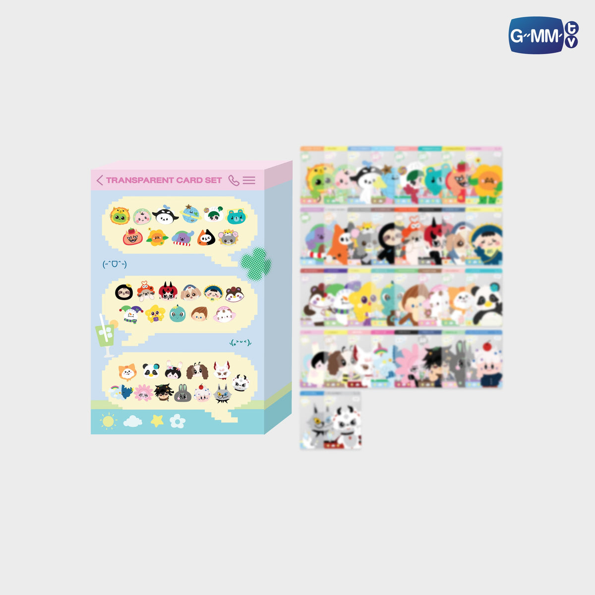 TRANSPARENT CARD SET