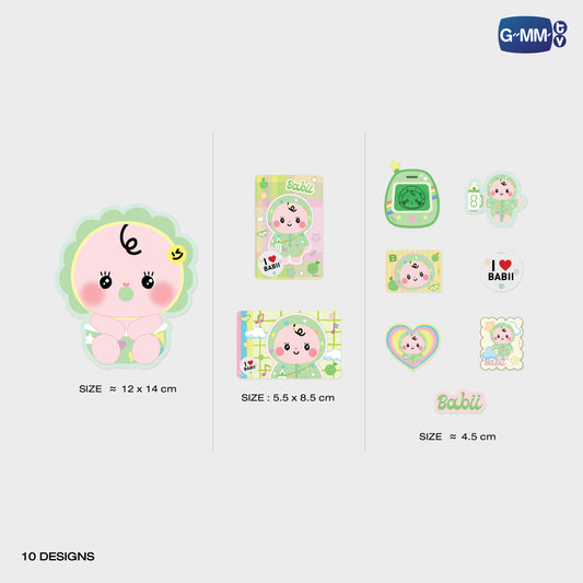 BABII STICKER SET | POP UP STORE HK OCT 2026