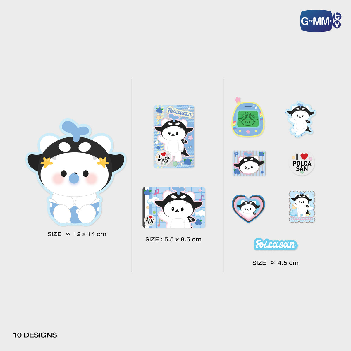 POLCASAN STICKER SET | POP UP STORE HK OCT 2026