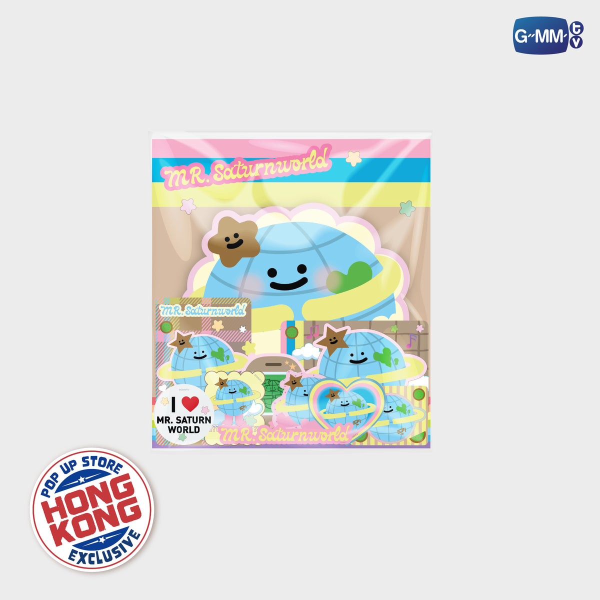 MR. SATURNWORLD STICKER SET | POP UP STORE HK OCT 2026