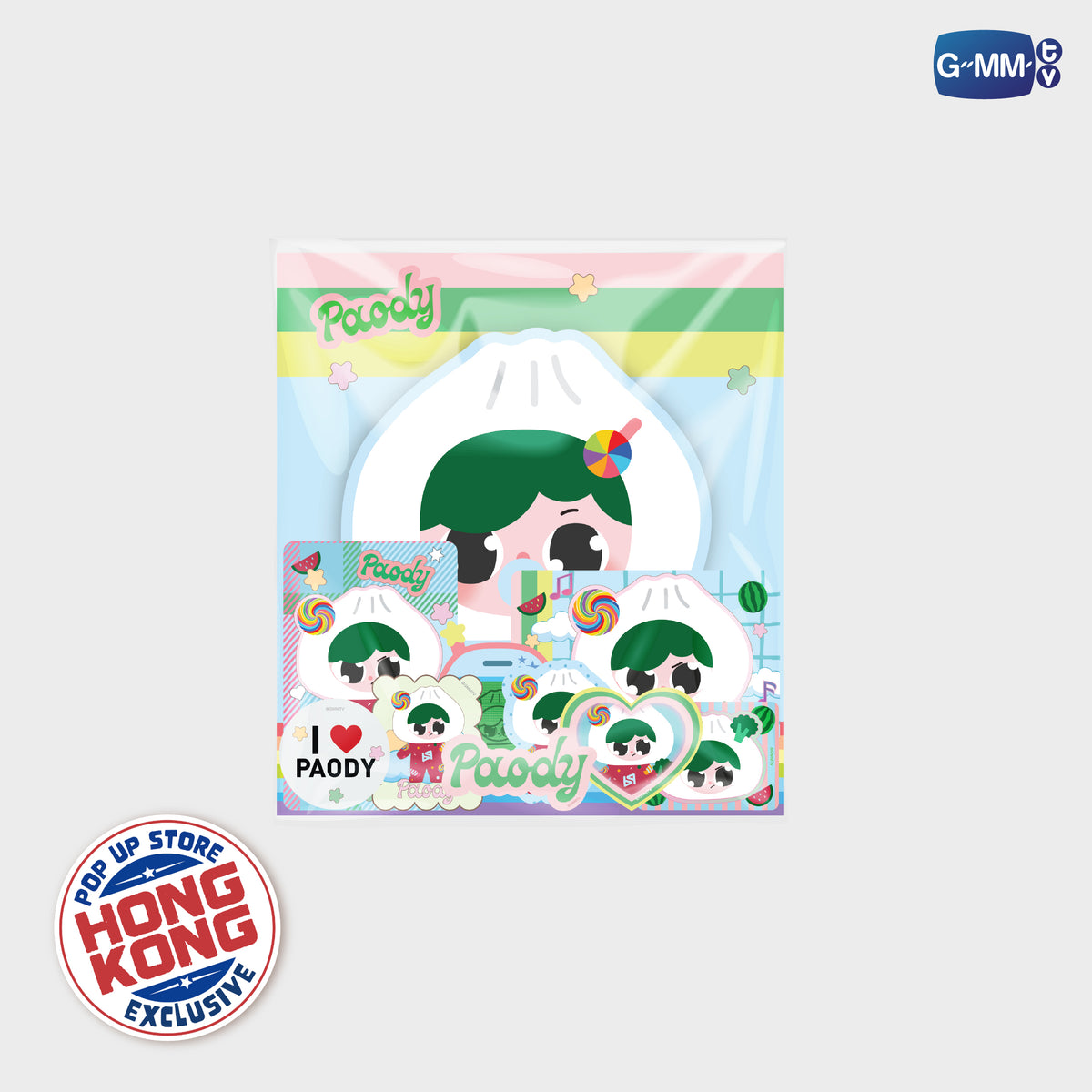 PAODY STICKER SET | POP UP STORE HK OCT 2026