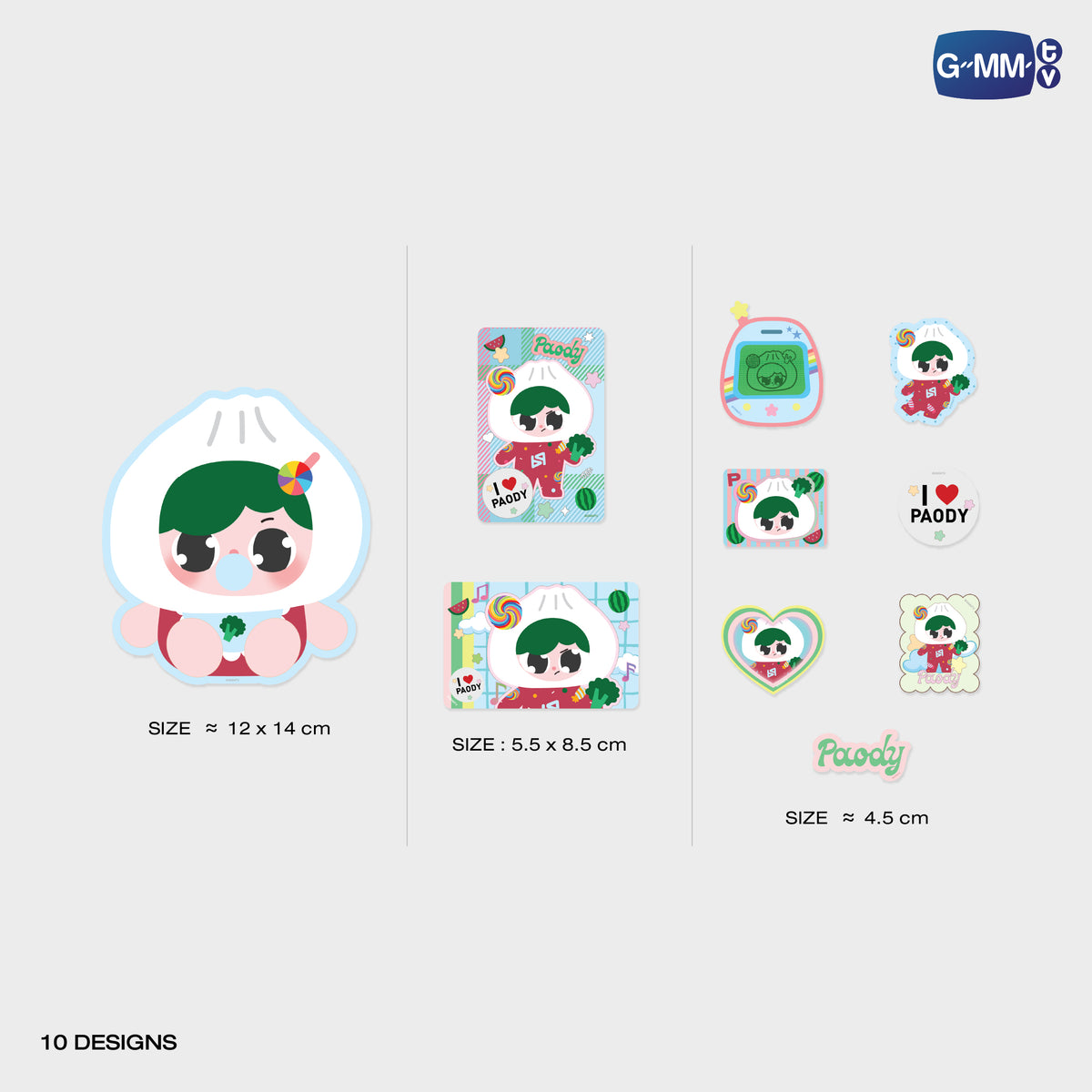 PAODY STICKER SET | POP UP STORE HK OCT 2026