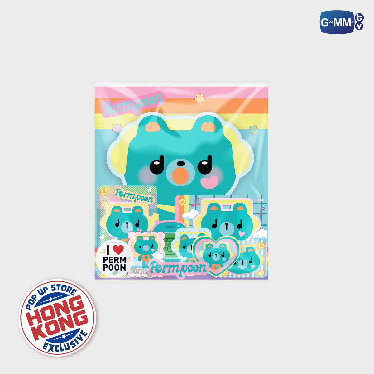PERMPOON STICKER SET | POP UP STORE HK OCT 2026