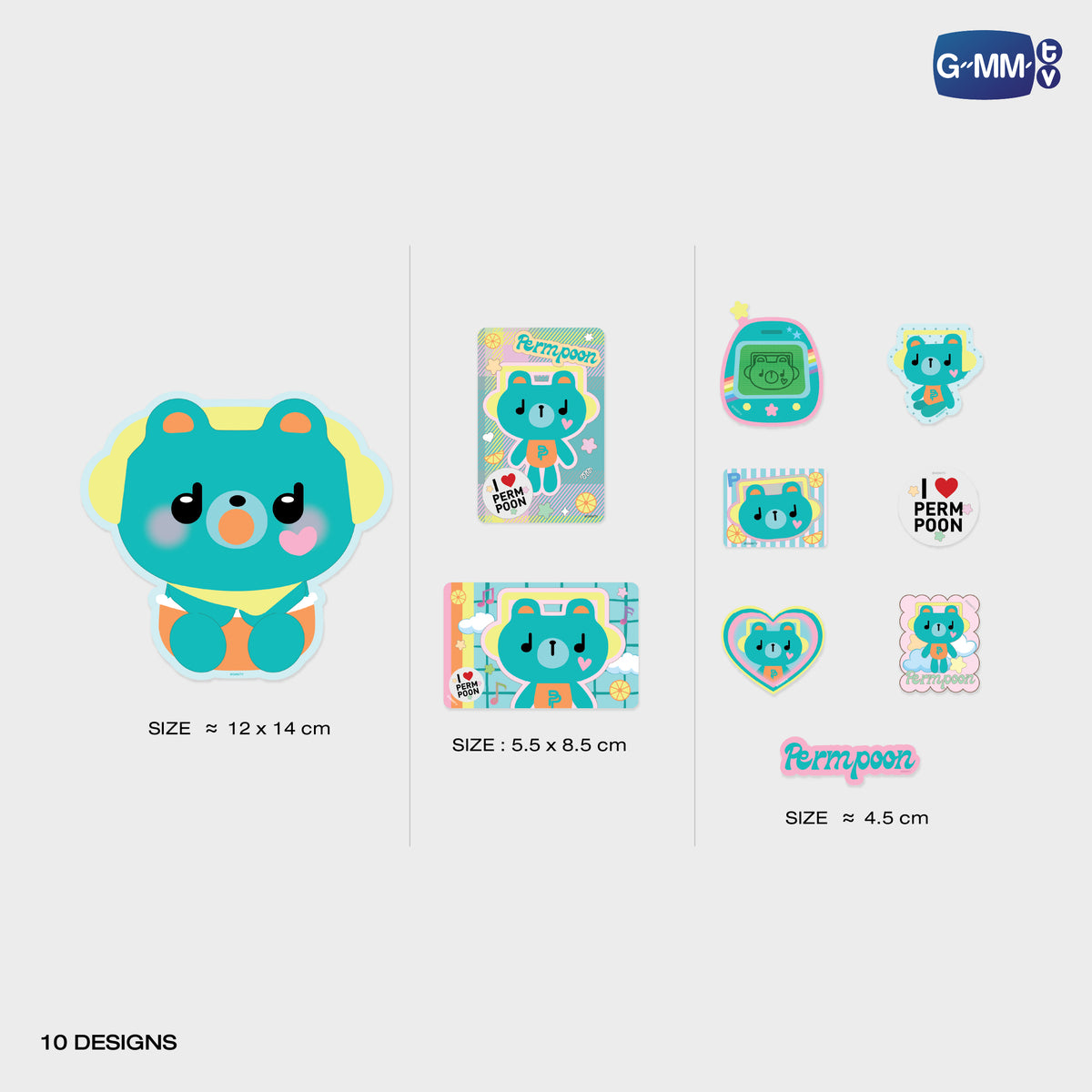 PERMPOON STICKER SET | POP UP STORE HK OCT 2026