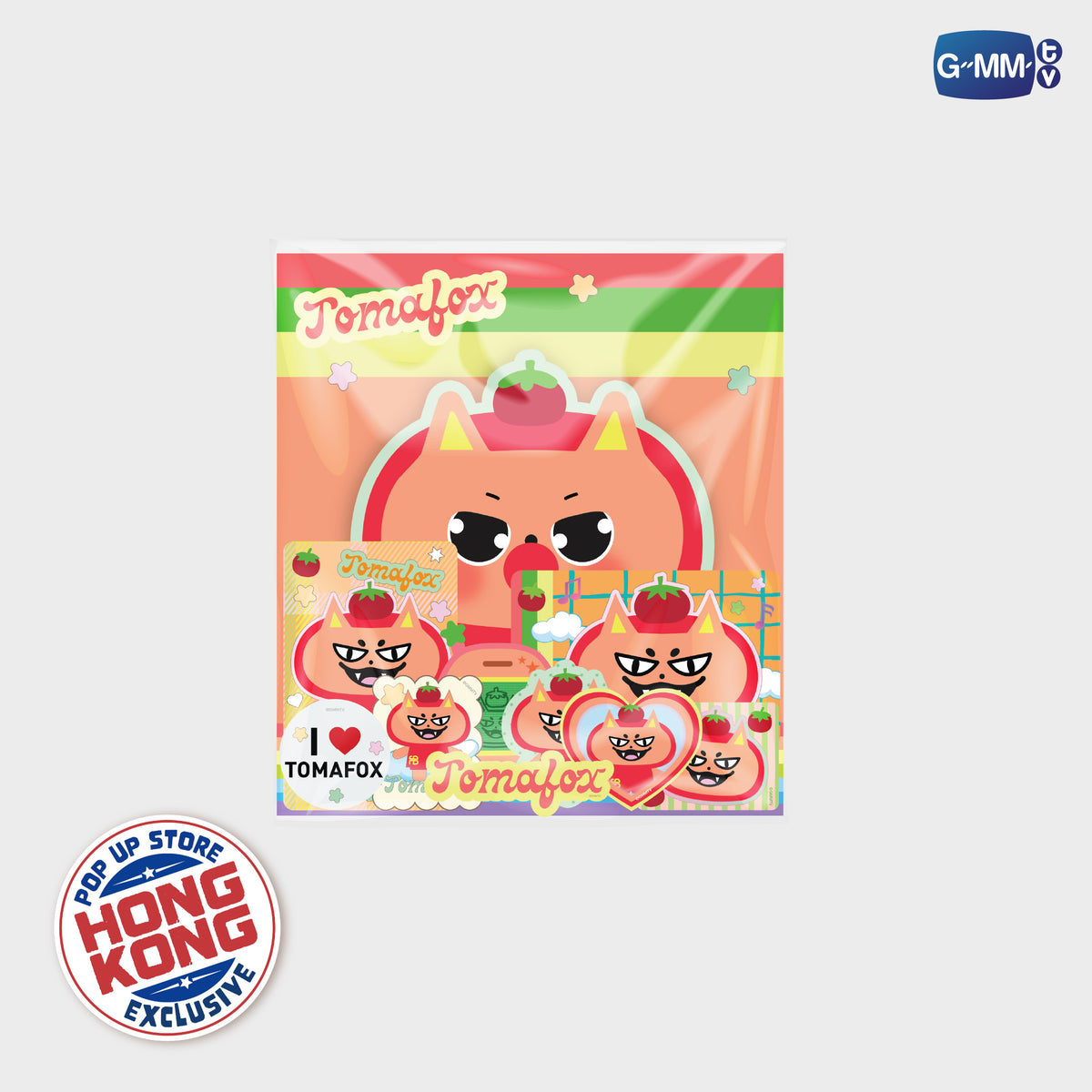 TOMAFOX STICKER SET | POP UP STORE HK OCT 2026