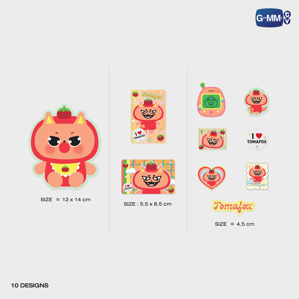 TOMAFOX STICKER SET | POP UP STORE HK OCT 2026