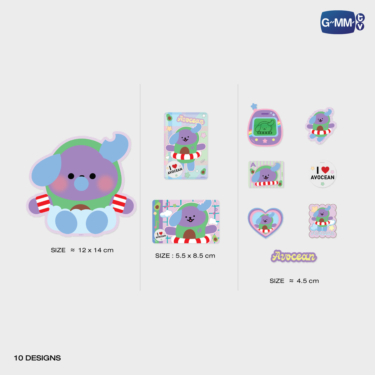AVOCEAN STICKER SET | POP UP STORE HK OCT 2026