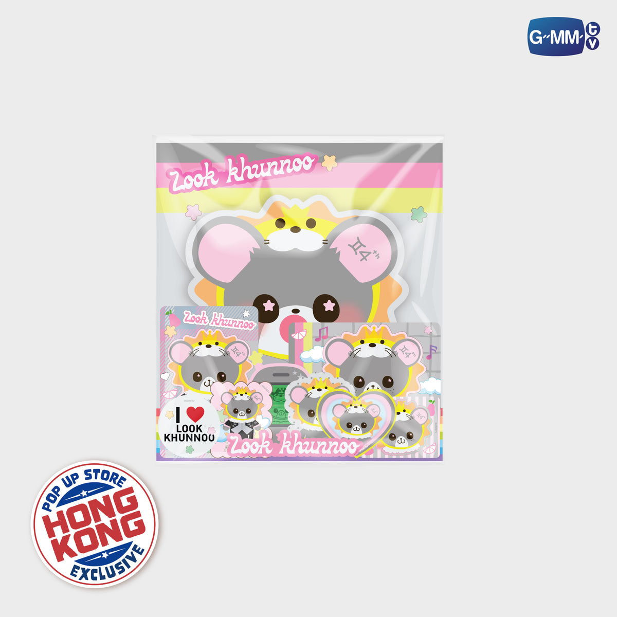 LOOK KHUNNOO STICKER SET | POP UP STORE HK OCT 2026