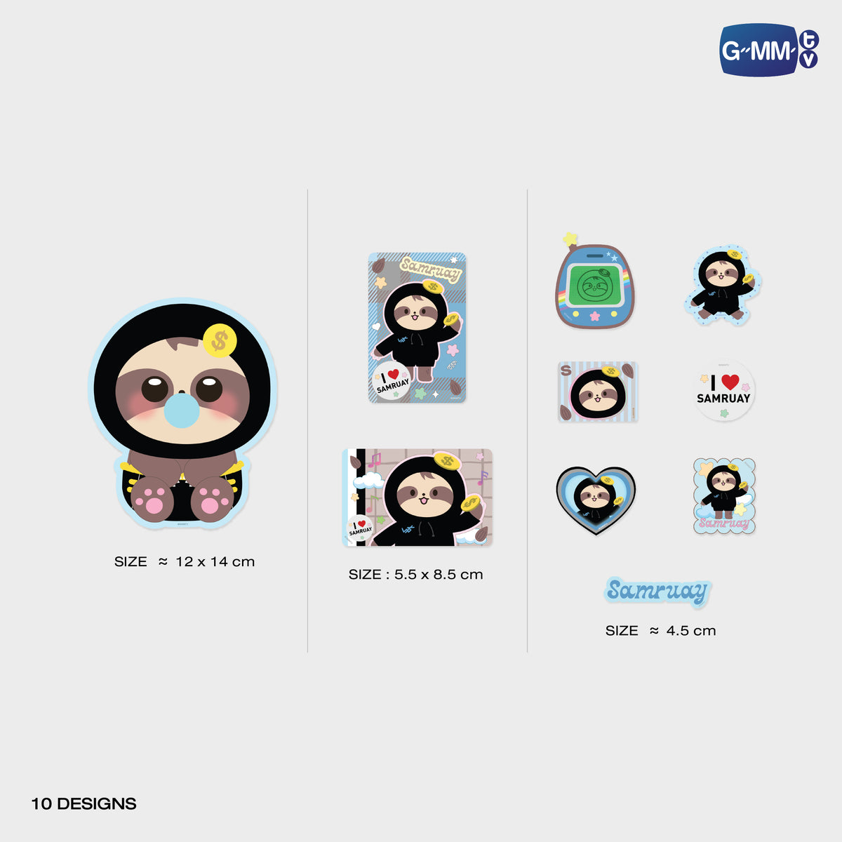 SAMRUAY STICKER SET | POP UP STORE HK OCT 2026