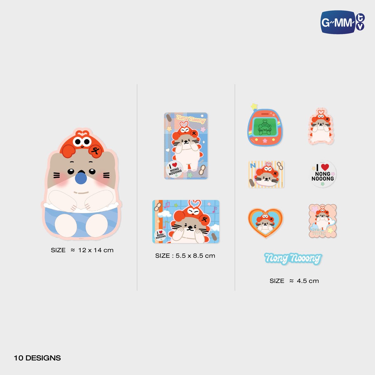 NONG NOOONG STICKER SET | POP UP STORE HK OCT 2026