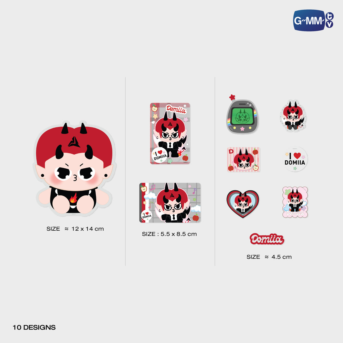 DOMIIA STICKER SET | POP UP STORE HK OCT 2026