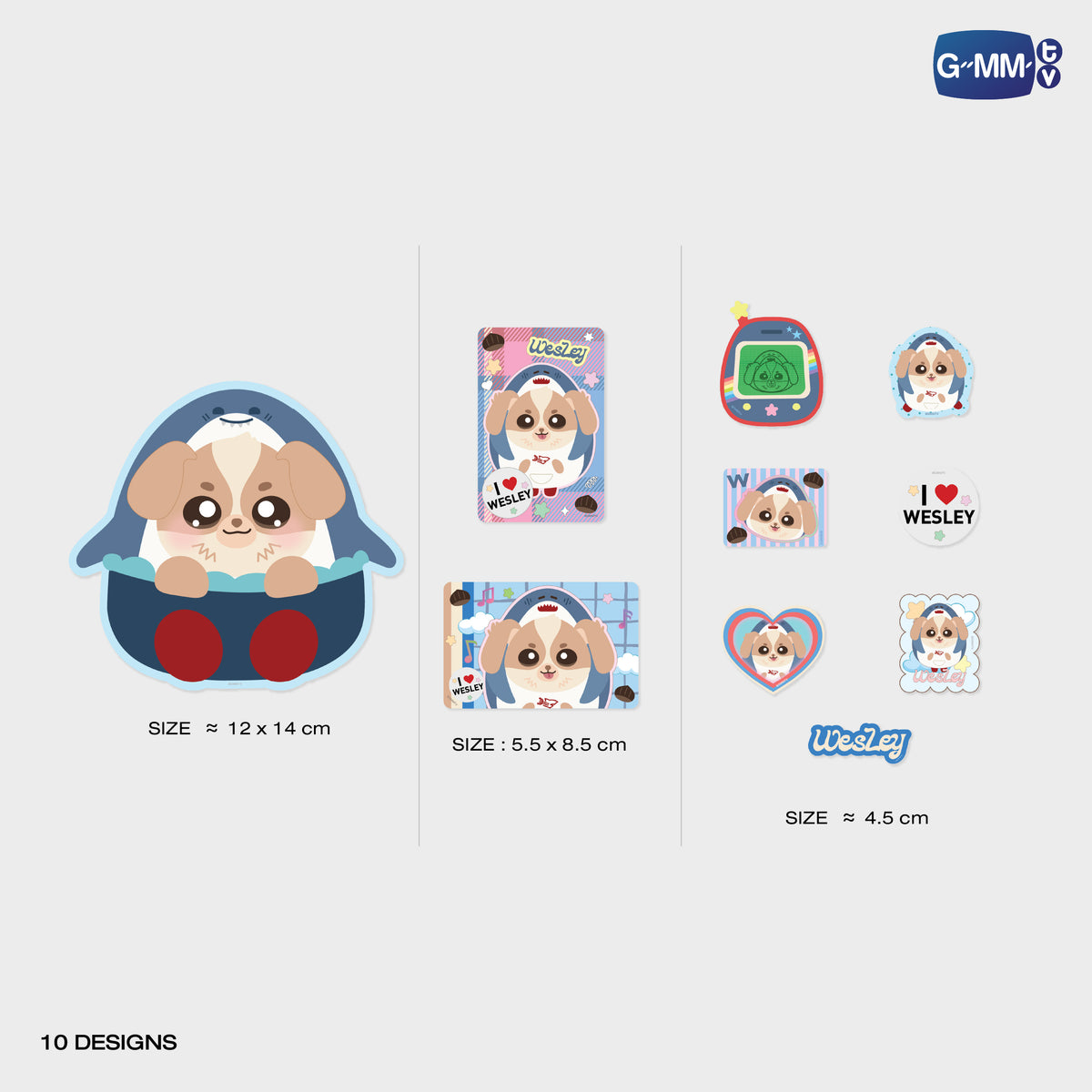 WESLEY STICKER SET | POP UP STORE HK OCT 2026