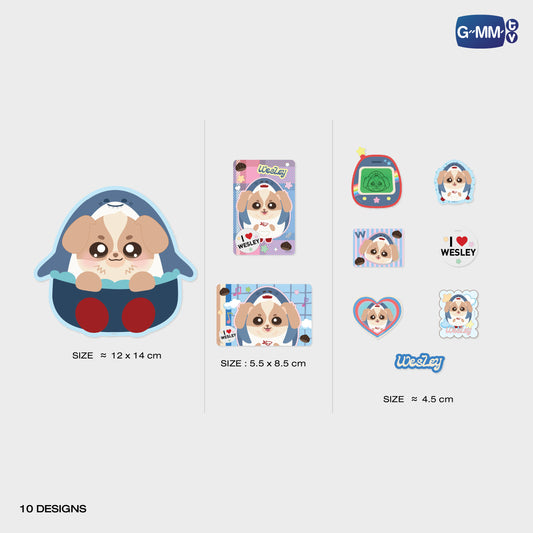 WESLEY STICKER SET | POP UP STORE HK OCT 2026