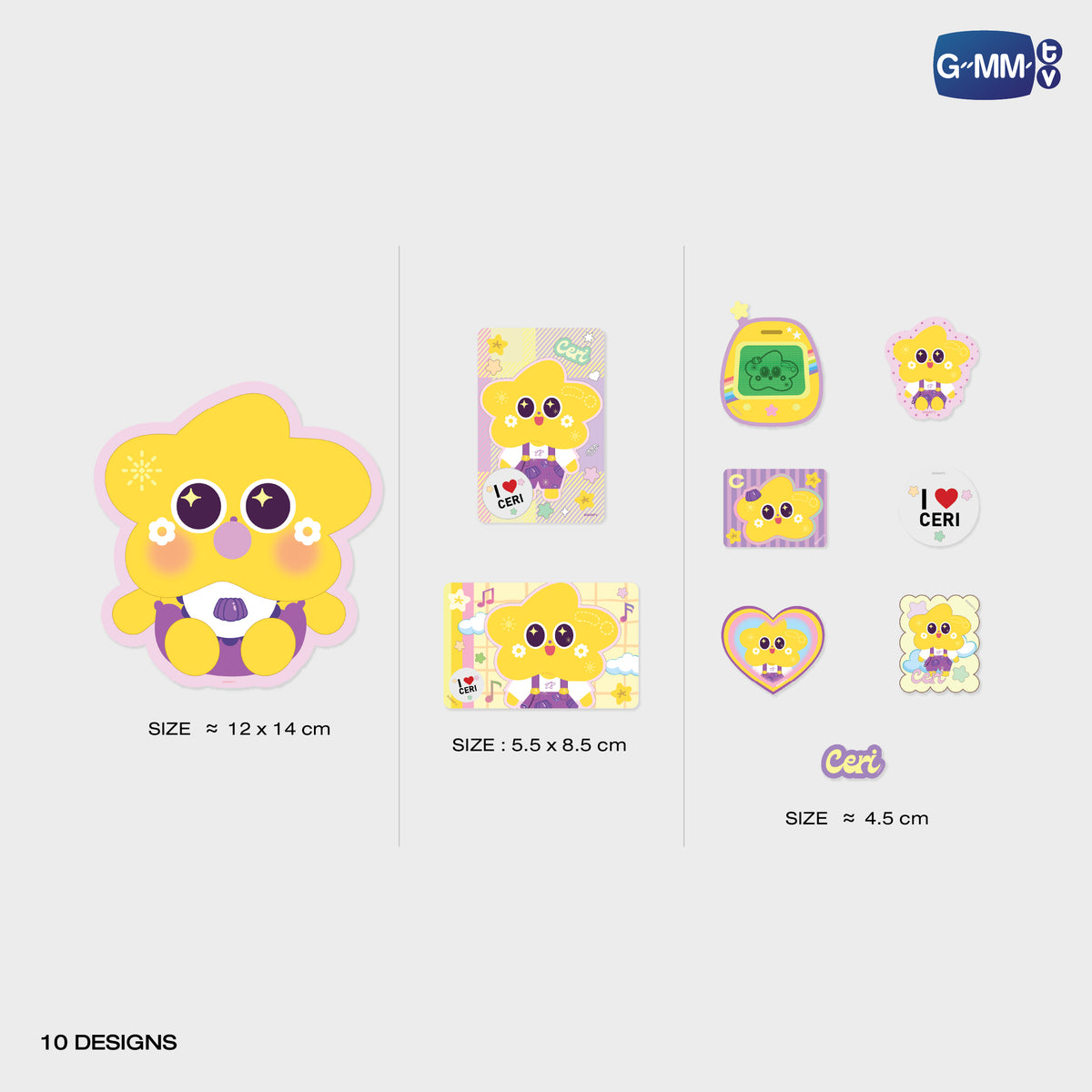 CERI STICKER SET | POP UP STORE HK OCT 2026