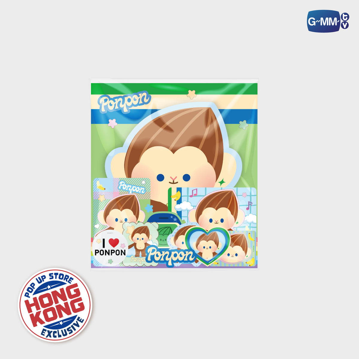 PONPON STICKER SET | POP UP STORE HK OCT 2026