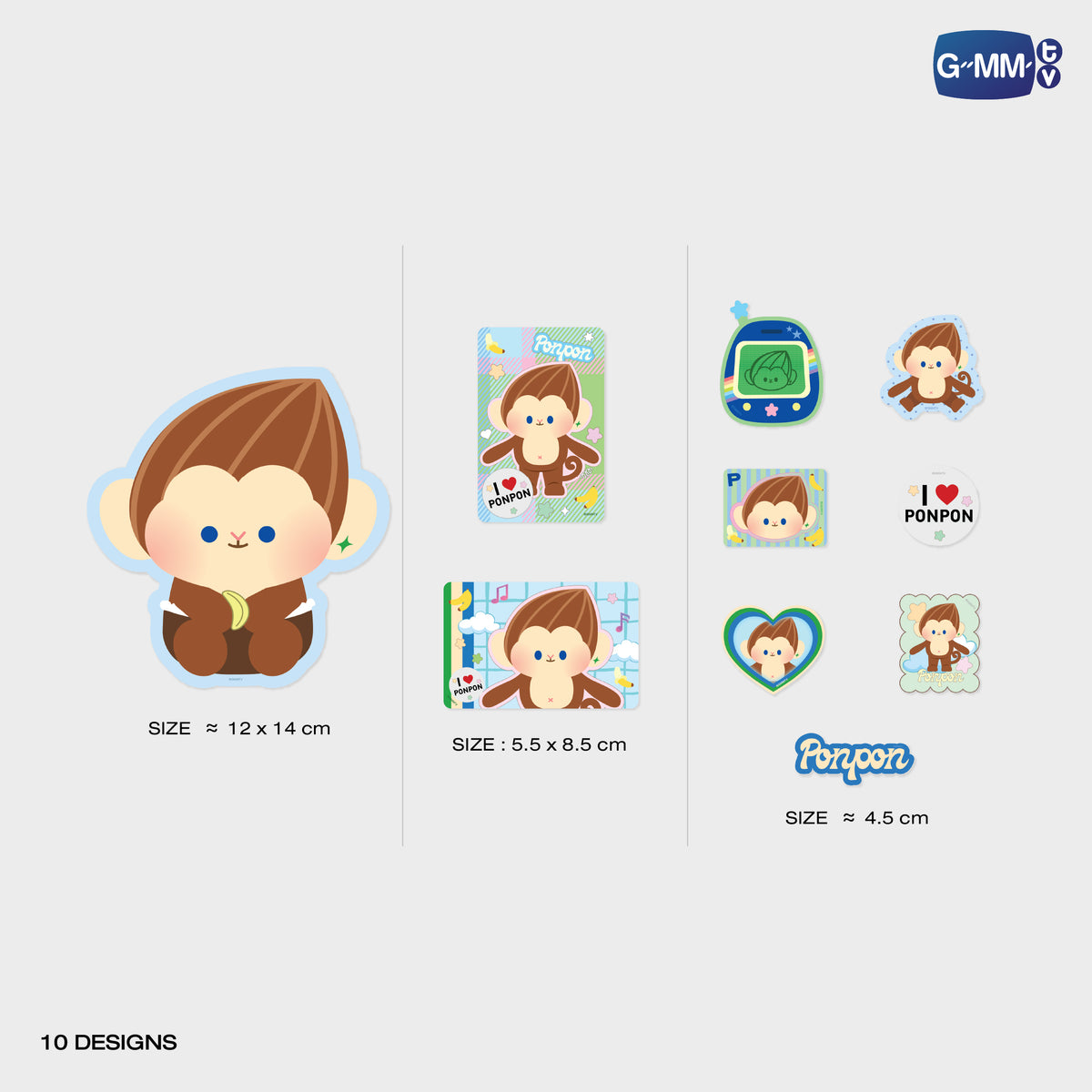 PONPON STICKER SET | POP UP STORE HK OCT 2026