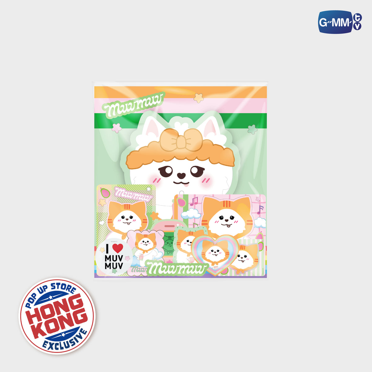 MUVMUV STICKER SET | POP UP STORE HK OCT 2026