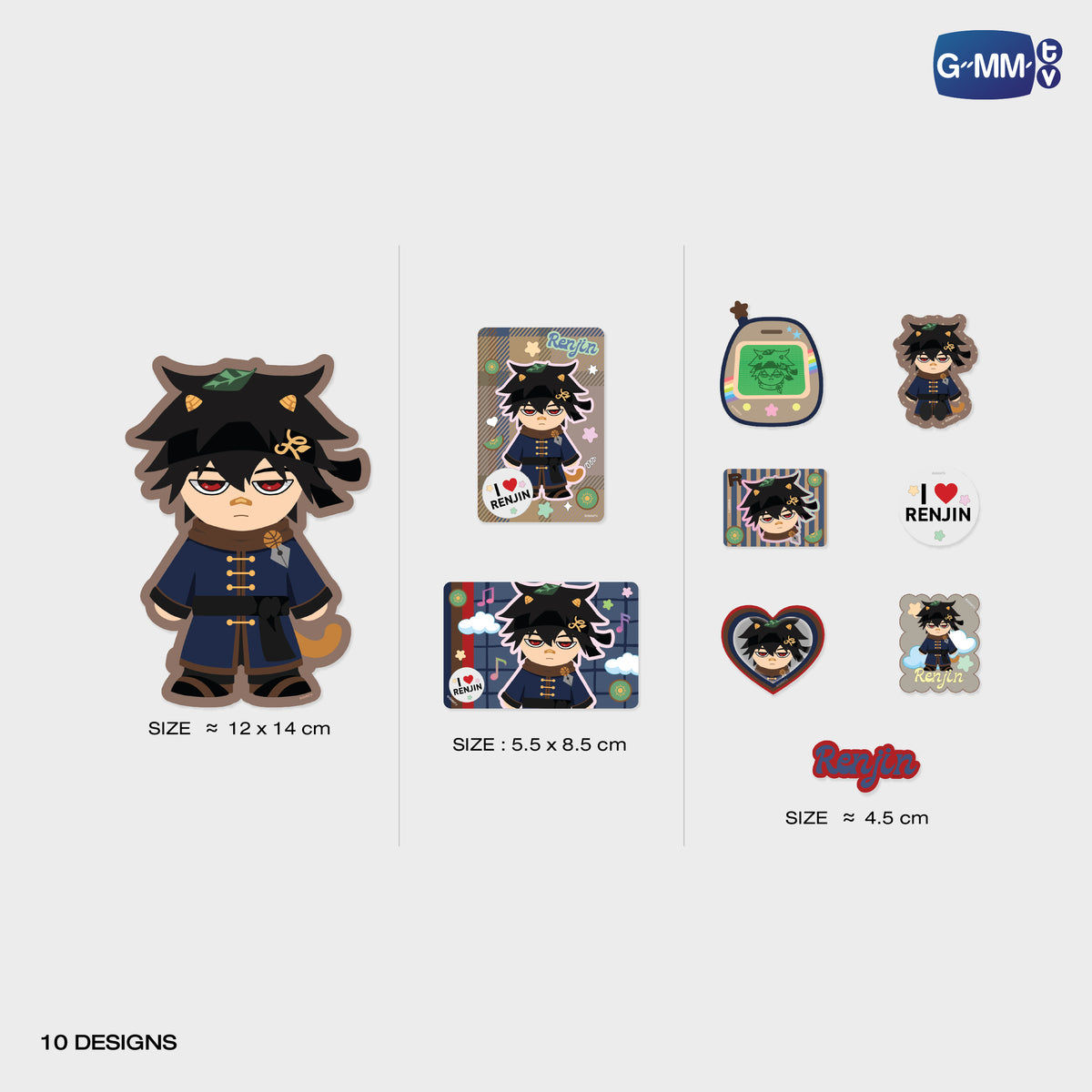 RENJIN STICKER SET | POP UP STORE HK OCT 2026