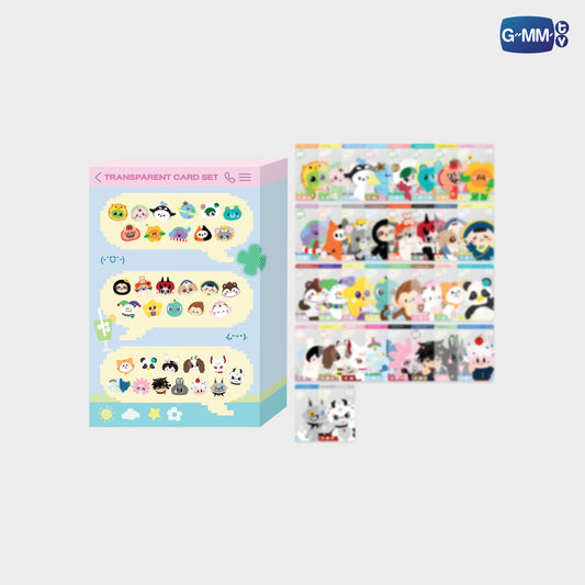 GMMTV FANDOM CHARACTER TRANSPARENT CARD SET