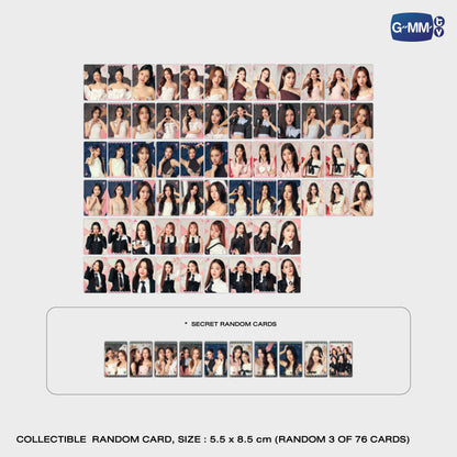GIRLS COLLECTIBLE RANDOM CARD SINGAPORE POP UP STORE