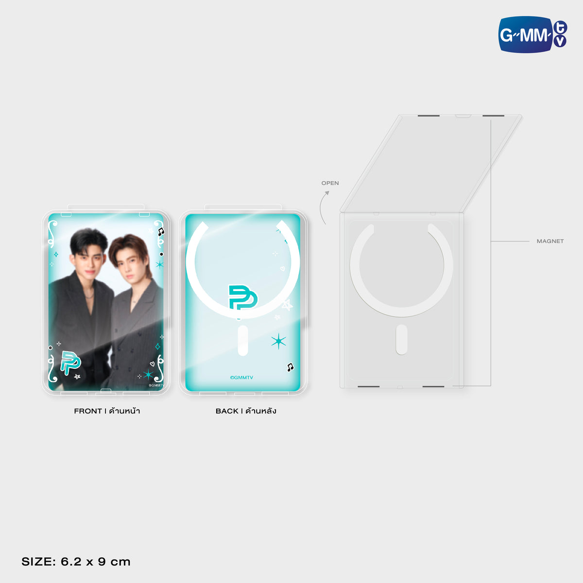 PONDPHUWIN ACRYLIC MAGNETIC CARD HOLDER | TAIPEI POP UP STORE JUN 2026