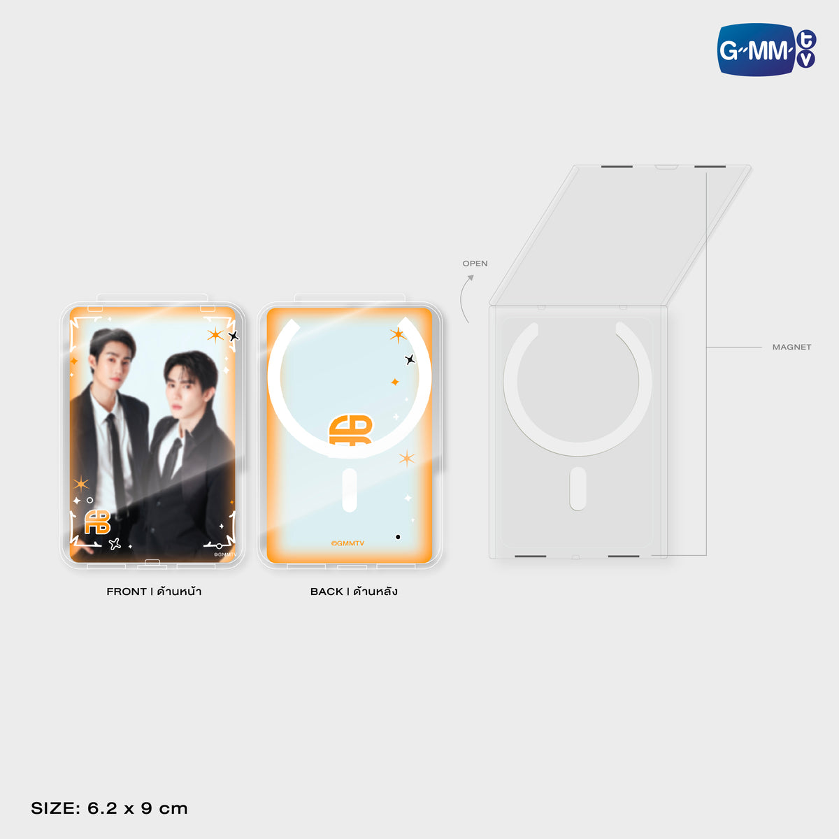FORCEBOOK ACRYLIC MAGNETIC CARD HOLDER | TAIPEI POP UP STORE JUN 2026