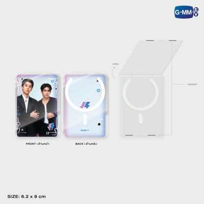 JIMMYSEAACRYLIC MAGNETIC CARD HOLDER | TAIPEI POP UP STORE JUN 2026