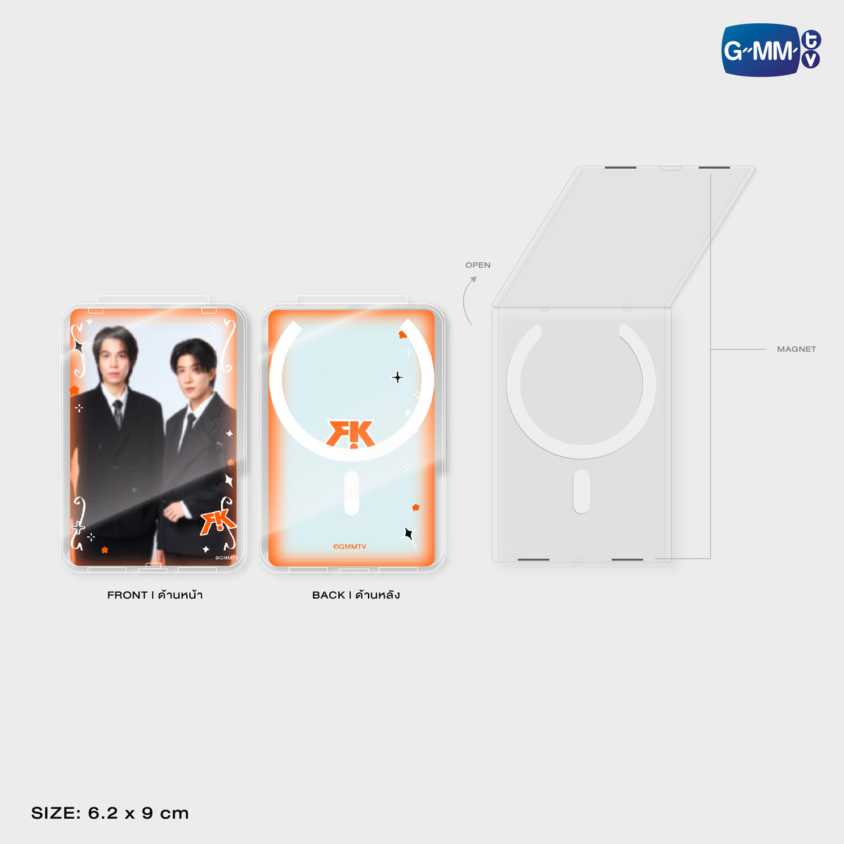 FIRSTKHAOTUNG ACRYLIC MAGNETIC CARD HOLDER | TAIPEI POP UP STORE JUN 2026