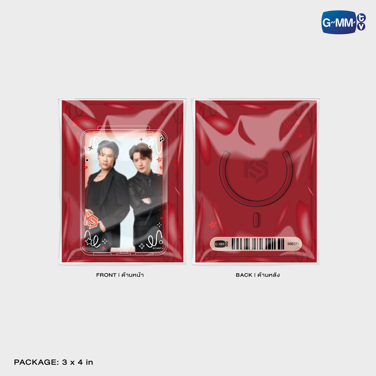 KRISTSINGTO ACRYLIC MAGNETIC CARD HOLDER | TAIPEI POP UP STORE JUN 2026