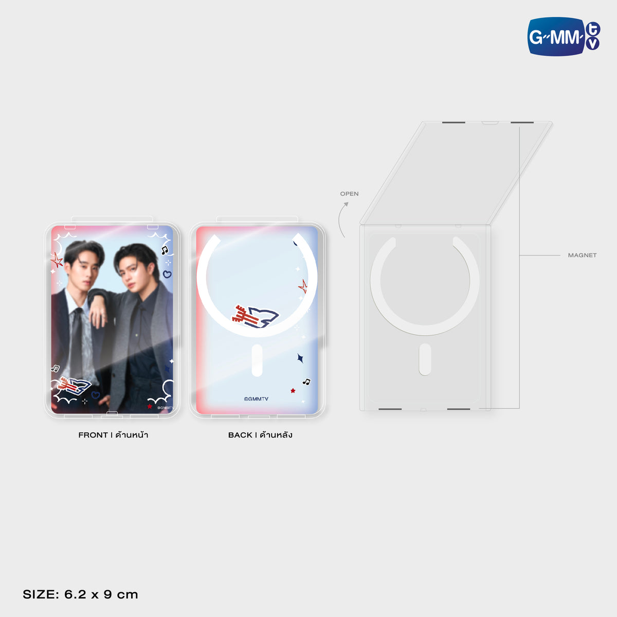 WILLIAMEST ACRYLIC MAGNETIC CARD HOLDER | TAIPEI POP UP STORE JUN 2026
