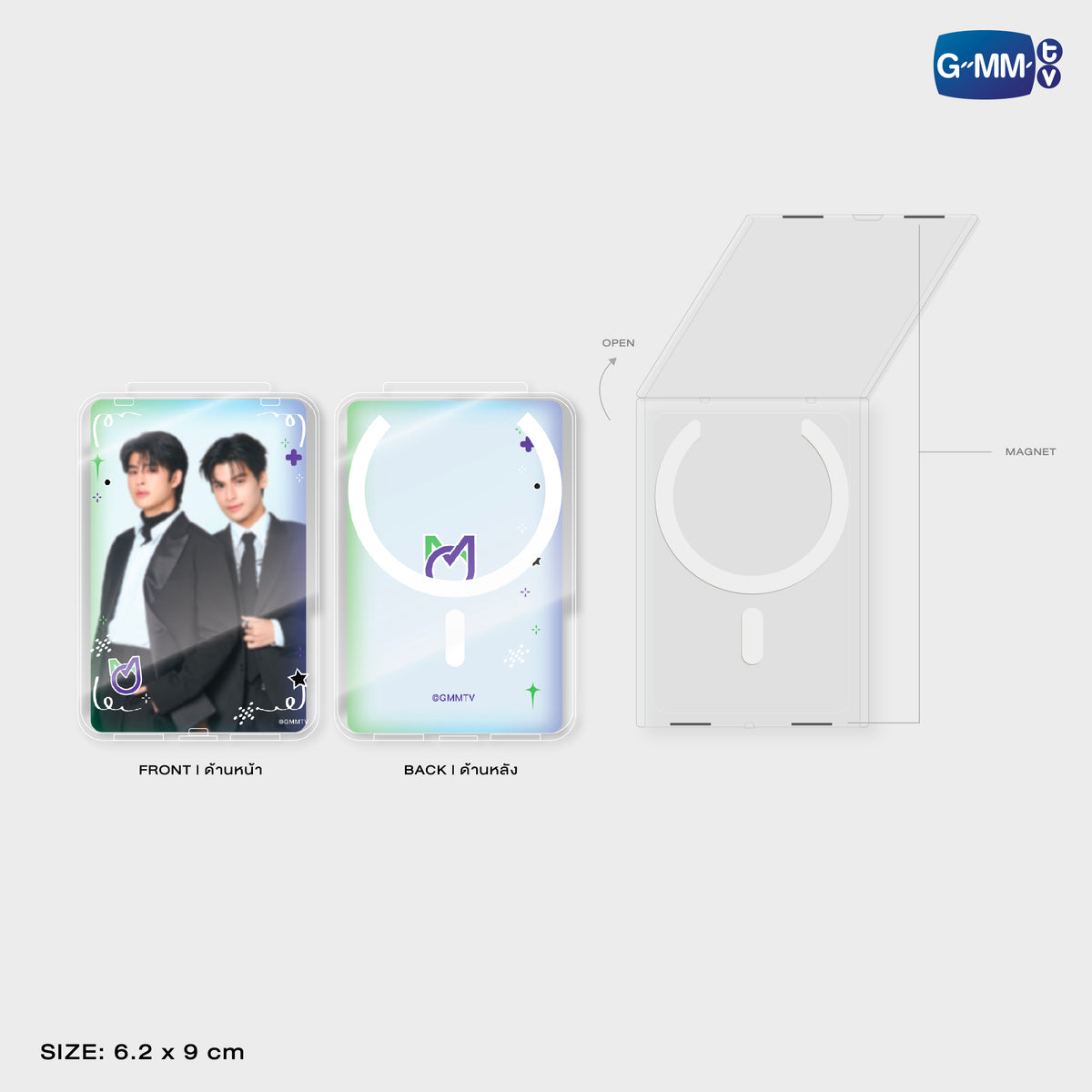 MARKOHM ACRYLIC MAGNETIC CARD HOLDER | TAIPEI POP UP STORE JUN 2026