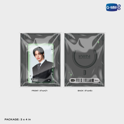 WIN ACRYLIC MAGNETIC CARD HOLDER | TAIPEI POP UP STORE JUN 2026