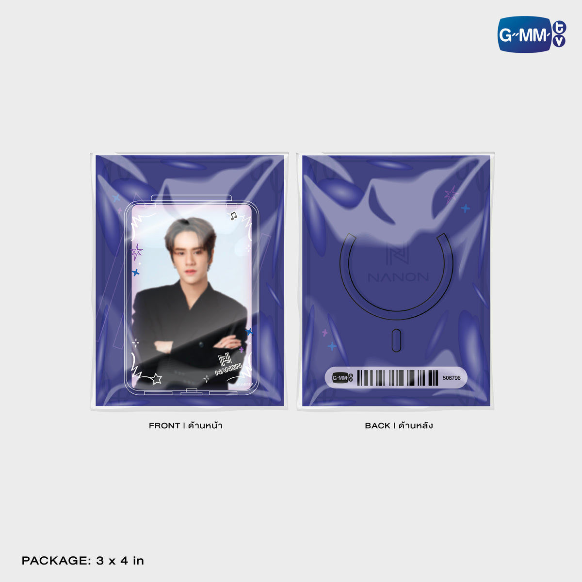 NANON ACRYLIC MAGNETIC CARD HOLDER | TAIPEI POP UP STORE JUN 2026