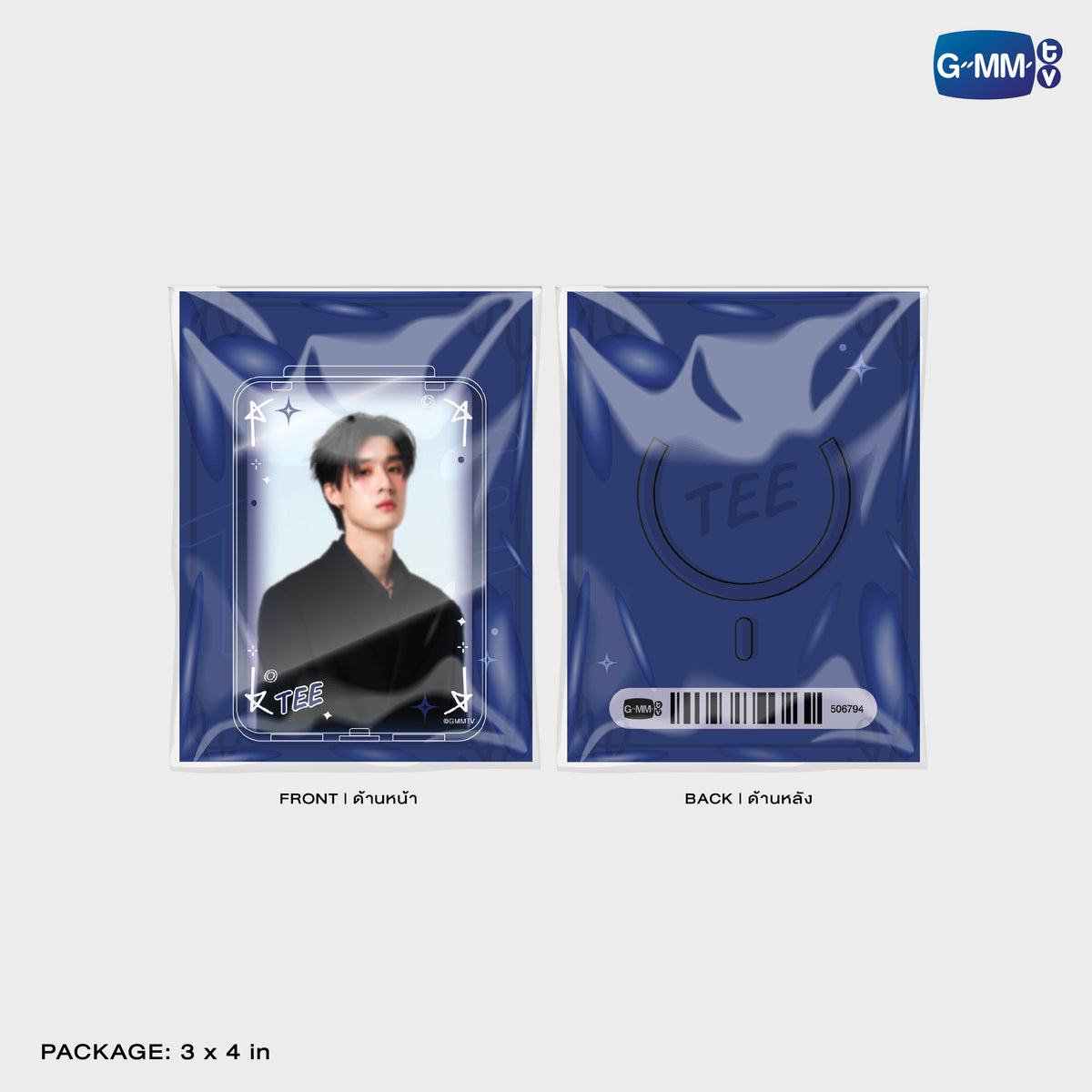 TEE ACRYLIC MAGNETIC CARD HOLDER | TAIPEI POP UP STORE JUN 2026