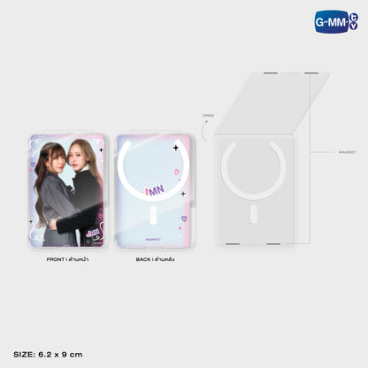 JUNEMEWNICH ACRYLIC MAGNETIC CARD HOLDER | TAIPEI POP UP STORE JUN 2026