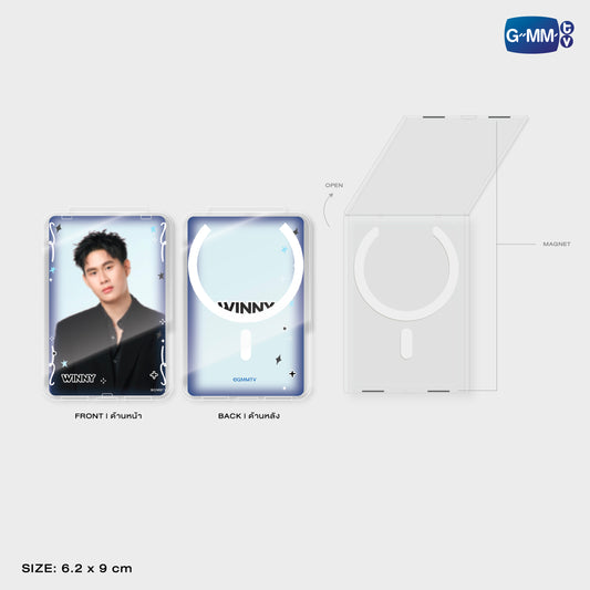 WINNY ACRYLIC MAGNETIC CARD HOLDER | TAIPEI POP UP STORE JUN 2026