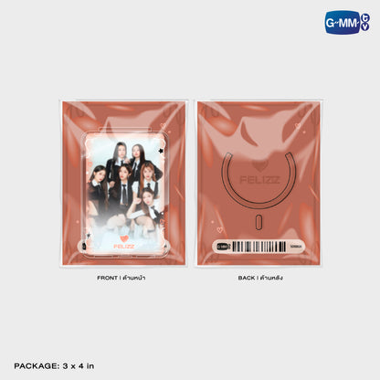 FELIZZ ACRYLIC MAGNETIC CARD HOLDER | TAIPEI POP UP STORE JUN 2026