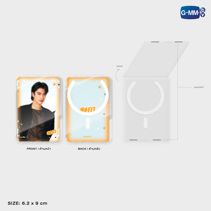 OHM PAWAT ACRYLIC MAGNETIC CARD HOLDER | TAIPEI POP UP STORE JUN 2026