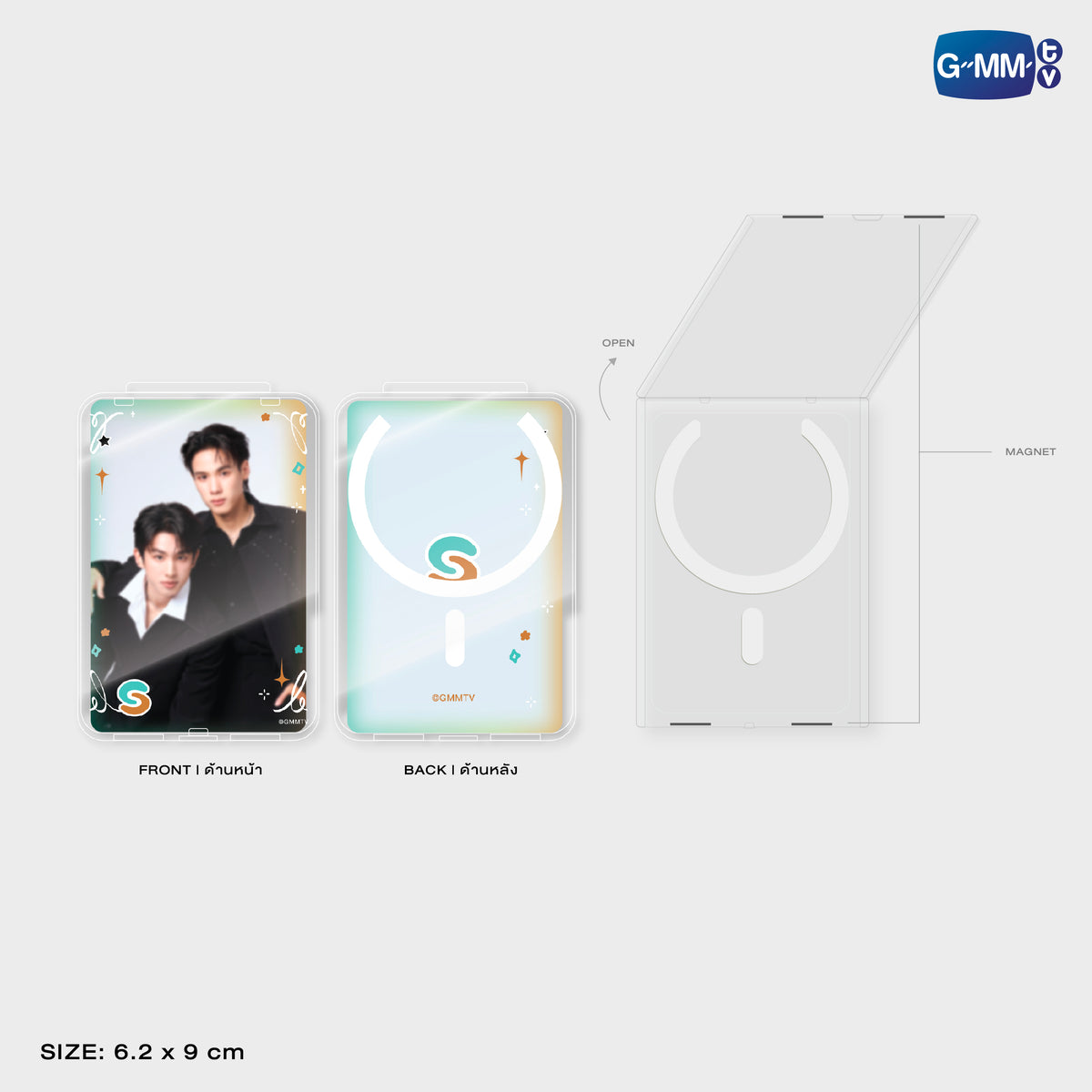 SURFJAVA ACRYLIC MAGNETIC CARD HOLDER | TAIPEI POP UP STORE JUN 2026