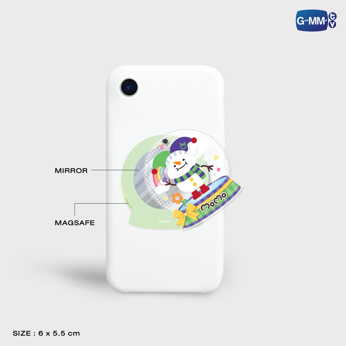 MOMO ACRYLIC MIRROR PHONE GRIP | POP UP STORE MALAYSIA 2026