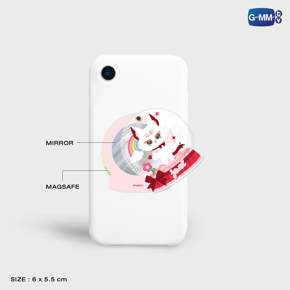JEWEL ACRYLIC MIRROR PHONE GRIP | POP UP STORE MALAYSIA 2026