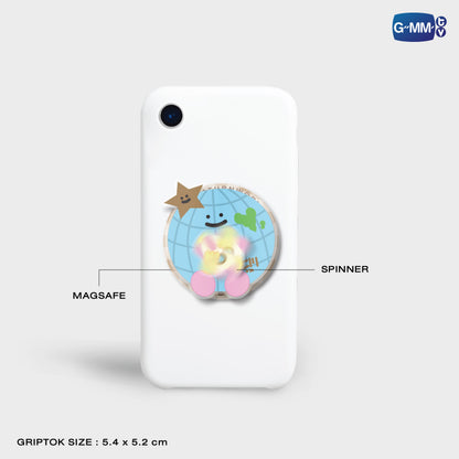 MR. SATURNWORLD SPINNER MAGNETIC GRIPTOK | TAIPEI POP UP STORE JUN 2026